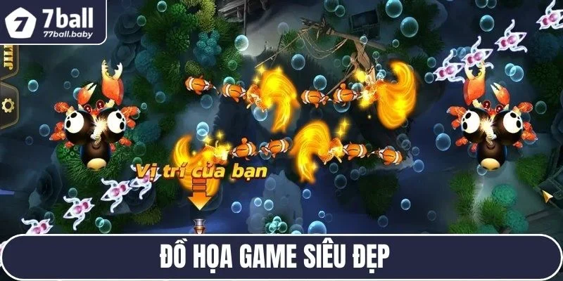 Đồ họa game đẹp với âm thanh sống động