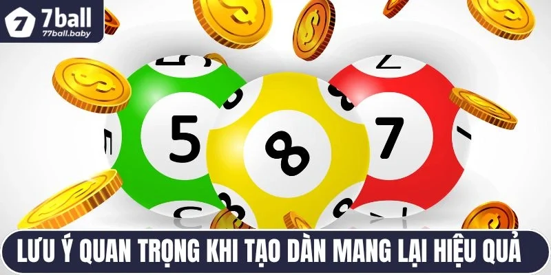 Lưu ý quan trọng khi tạo dàn mang lại hiệu quả