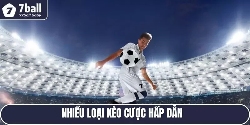 Nhiều loại kèo cược hấp dẫn